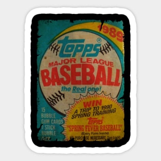 VINTAGE BASEBALL - TOPPS A TRIP TO 1990 Sticker